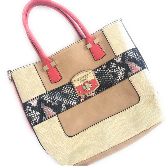 Guess Handbags - Guess Animal Print Women’s Satchel Purse Handbag